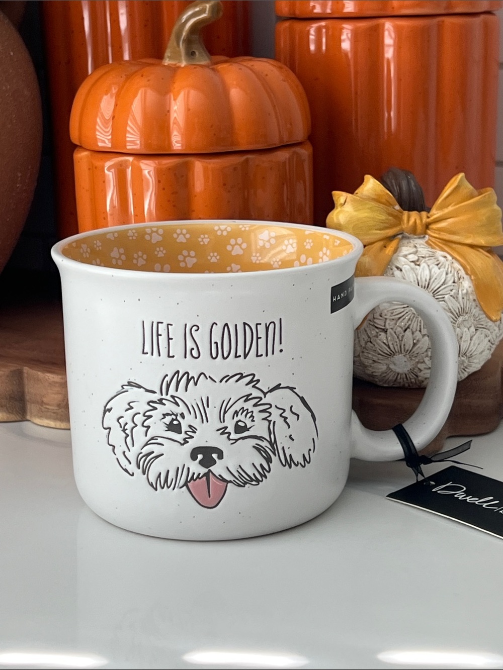 Cute.🐾 GOLDEN MUG.☕️